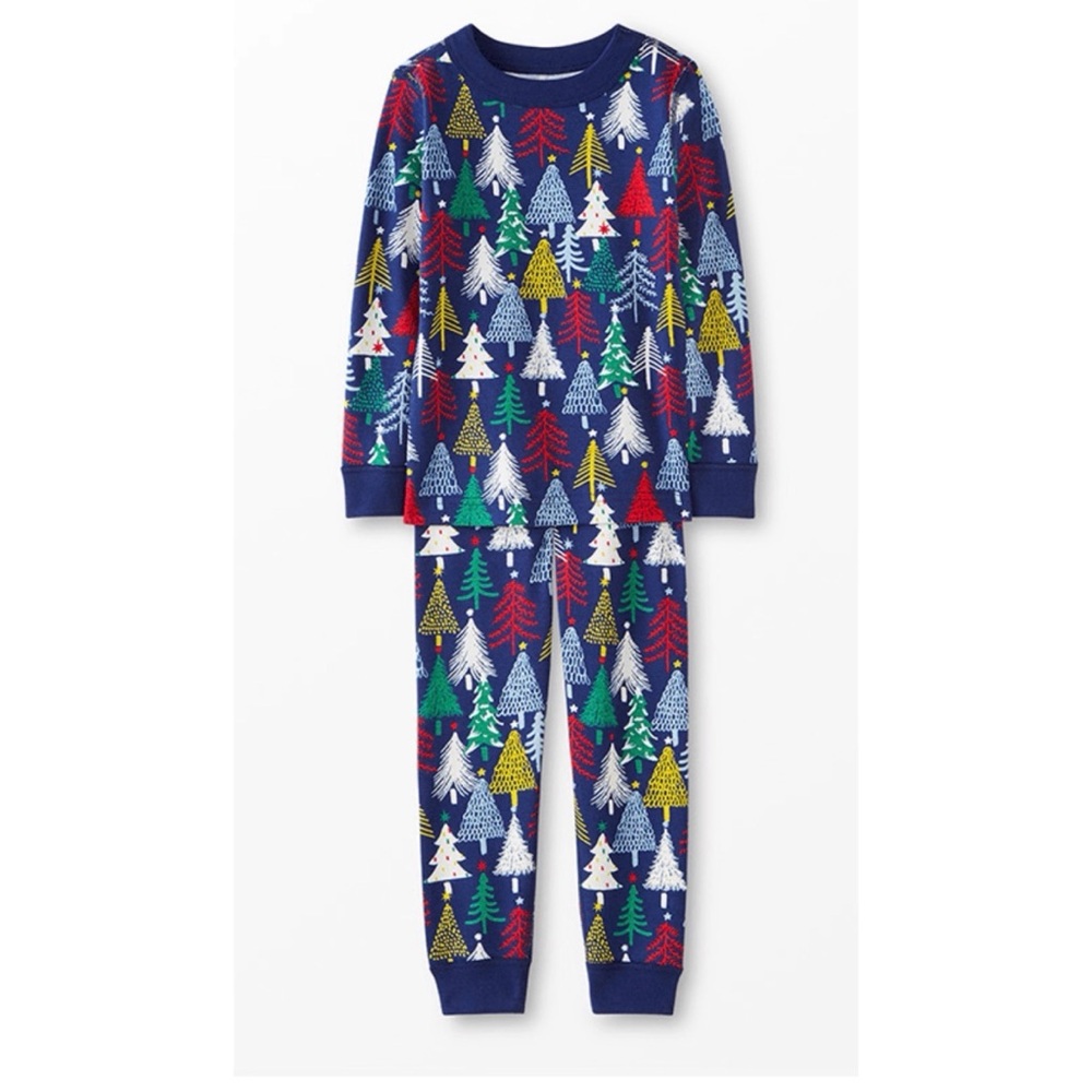 Hanna Andersson Holiday HannaJams Long John Pajama Set